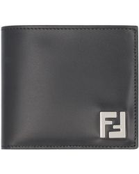 Fendi - Ff Bi-Fold Wallet - Lyst