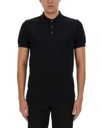 Bally - Polo Shirt With Embroidery - Lyst