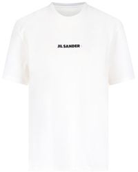 Jil Sander - Logo T-shirt - Lyst