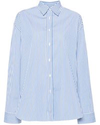 Finamore 1925 - Striped Cotton Shirt - Lyst