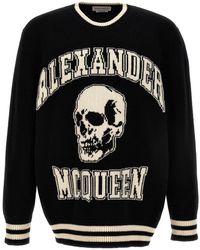 Alexander McQueen - Logo Sweater Sweater, Cardigans - Lyst