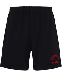 Harmony - Gray Cotton Bermuda Shorts - Lyst