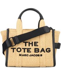 Marc Jacobs - The Small Tote Bag Raffia - Lyst