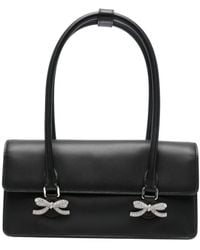 Self-Portrait - Soft Leather Shoulder Bag - Lyst