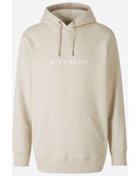 Givenchy - Cotton Logo Sweatshirt - Lyst