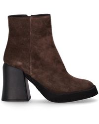 Strategia - Hombre Brown Heeled Ankle Boot - Lyst