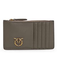Pinko - Card Holder With Logo - Lyst