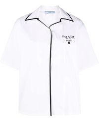 Prada Logo-print Shirt - White
