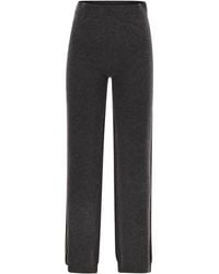 Peserico - Trousers In Carded Wool, Silk, And Cashmere Yarn - Lyst