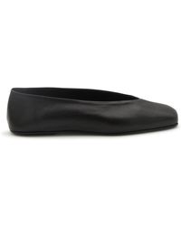The Row - Leather Eva Ballerina Shoes - Lyst