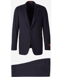 Isaia - Suit "gregory" In Wool - Lyst