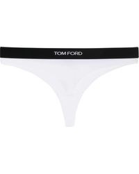 Tom Ford - Logo-waistband Thong - Lyst
