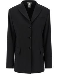 Nensi Dojaka - Tailored Wool Blend Blazer - Lyst