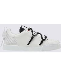 Portofino Sneakers In Nappa Calfskin - Men | Dolce\u0026Gabbana
