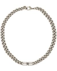 Balenciaga - Bb Icon Gourmet Necklace - Lyst