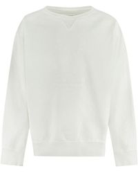 Maison Margiela - Cotton Crew-neck Sweatshirt - Lyst