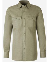 Tom Ford - Linen Military Shirt - Lyst