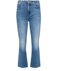 Mother - The Insider Cropped Jeans - Lyst