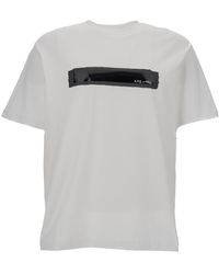 A.P.C. - Printed Crew Neck T-Shirt - Lyst