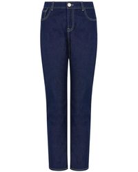 Emporio Armani - Skinny Denim Jeans - Lyst