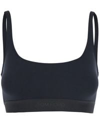 Tom Ford - Bralette Top With Scoop Neck And Logo Lettering On The Front - Lyst