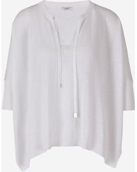 Peserico - Linen Crepe Sweater - Lyst