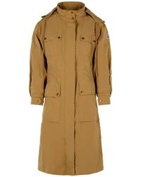 Moncler - 'Nantes' Polyester Blend Parka - Lyst
