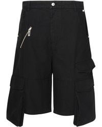 Gcds - Cotton Bermuda Shorts - Lyst