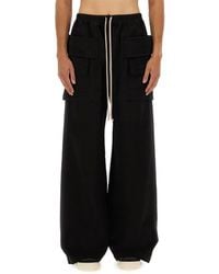 Rick Owens - Creatch Wide Cargo Pants - Lyst
