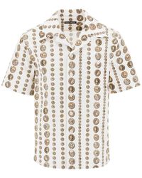 Dolce & Gabbana - Coin Print Short Sleeve Shirt - Lyst
