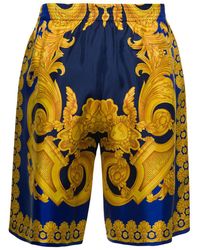 Versace - And Shorts With All-Over Barrocco Print - Lyst