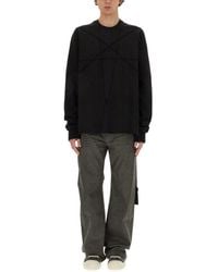 Rick Owens - Sweatshirt With Embroidery - Lyst