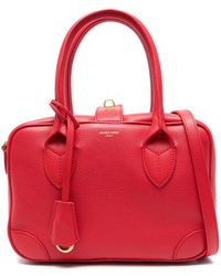 Golden Goose - Elegant Burgundy Leather Mini Handbag - Lyst