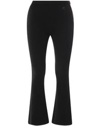 Courreges - 'Reedition Rib Knit' Pants - Lyst