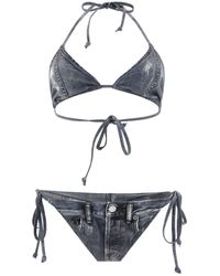 Acne Studios - Printed Bikini Set - Lyst