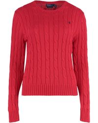 Polo Ralph Lauren - Long Sleeve Crew-Neck Sweater - Lyst