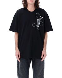 Off-White c/o Virgil Abloh - Off- Scan Arrow Over T-Shirt - Lyst