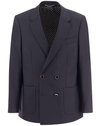 PT Torino - Double-breasted Jacket In Wool Blend - Lyst