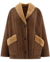 Salvatore Santoro - Jacket With Shearling Inserts - Lyst