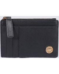 Versace - Black Leather Wallet - Lyst
