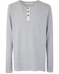 Greg Lauren - Knit Henley Long Sleeved T-shirt Clothing - Lyst