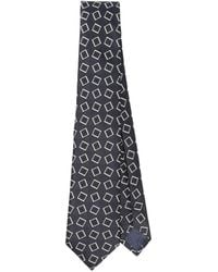 Emporio Armani - Squared Mix Tie - Lyst