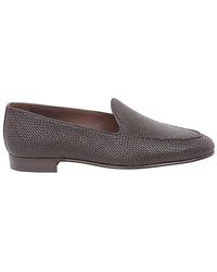 BERWICK  1707 - Trenz Crust High Loafers Shoes - Lyst