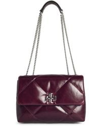 Tory Burch - 'Kira' Burgundy Leather Crossbody Bag - Lyst