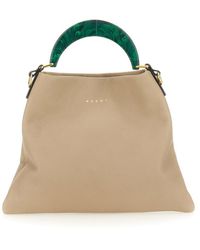 Marni - Small Patent Leather Hobo Bag - Lyst
