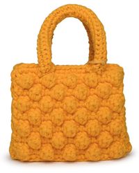 Chica - Jolie Shoulder Strap In Yellow Fabric - Lyst