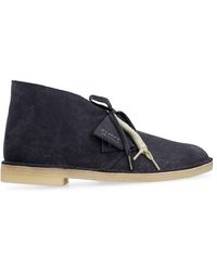 Clarks - Suede Desert Boots - Lyst