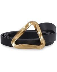 Bottega Veneta - Grasp Leather Double Strap Belt - Lyst