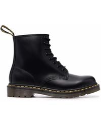 Dr. Martens - 1460 Black Smooth Shoes - Lyst