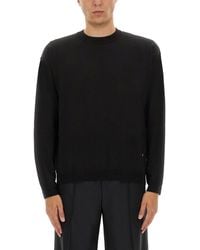 Moschino - Wool And Silk Pullover - Lyst